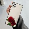 Чехол для Samsung Galaxy A70 A70s A50 A30s A04s A20s A20e A02 A02s A03 A42 M52 M31 M04, чехол с розой, тюльпаном, зелеными побегами, цветами