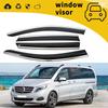 Дефлекторы окон для Mercedes-Benz V250 2015 года: Защитные накладки на двери, ветровики и накладки на фары для декора