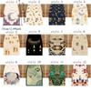 Vintage Moon Star Table Runner Washable Dinner Table Cloth Ramadan Table Runner  Kitchen