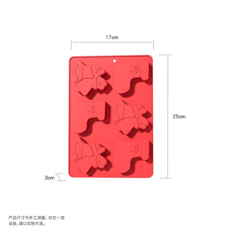 Рождественский пряничный человечек конфетная форма силиконовая форма для печенья шоколадная выпечка торт форма своими руками рождественская атмосфера ароматизированная свеча