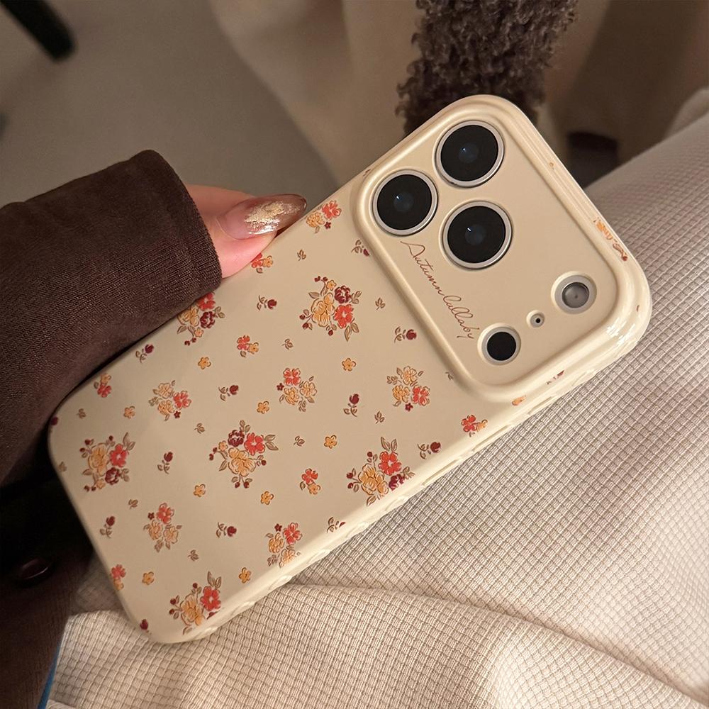 Милый Маленький Цветок Прекрасный Цветочный Чехол для Телефона для iPhone 17promax 17pro 17 13 14 14pro 15 15pro 16 16Pro 16promax Ударопрочный Чехол