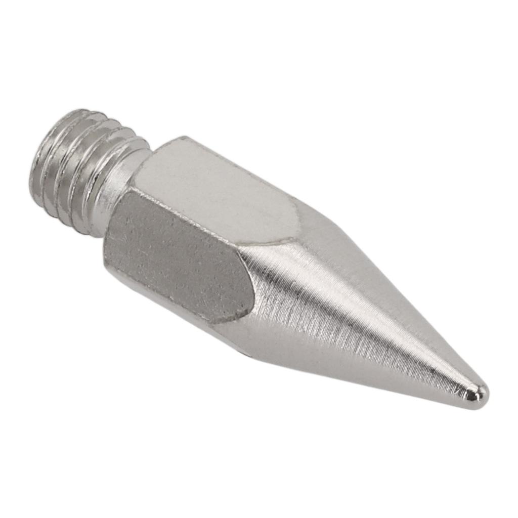 Precision Surveying and Construction with Replaceable Steel Point for GPS Poles
