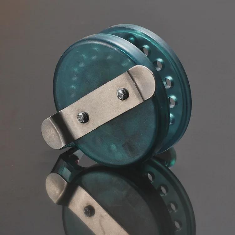 Mini Handheld Fly and Ice Fishing Reel with Drain