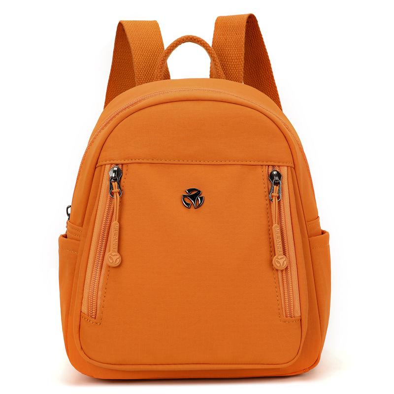 Водоотталкивающий нейлоновый рюкзак женский небольшой рюкзак легкий дорожный школьный ранец