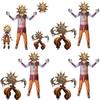 Готовьтесь к Хэллоуину с костюмом клоуна Сандроп из Fnaf: боди, маска для мальчиков и девочек
