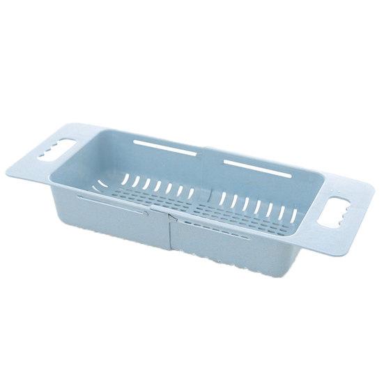 Полая пластиковая кухонная корзина для фруктов, выдвижная овощная корзина, слив для мытья