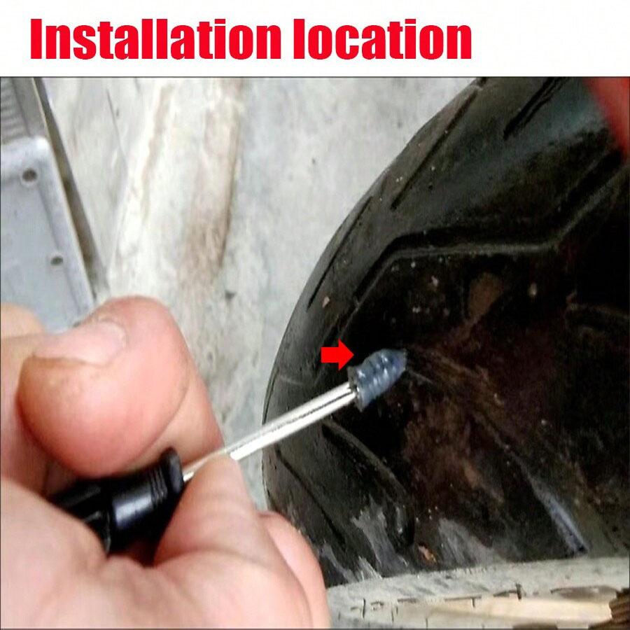 30 шт., набор резиновых гвоздей для ремонта автомобильных шин, универсальный набор гвоздей для ремонта автомобильных шин мотоцикла, гвозди для грузовика, скутера, велосипеда, инструмент для ремонта проколов шин