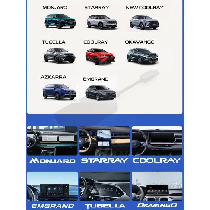 NCP0039 Geely Monjaro Tugella Atlas Pro Emgrand Pro GX3 Azkarra carbitlink адаптер easy connect Для CarPlay Android Auto NCP0036