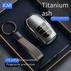 Icar TPU для Toyota Gr Sport C-Hr Gazoo Rav4 Racing Mirai Avensis Land Cruiser Prado Чехол-брелок для 3-кнопочного автомобильного ключа