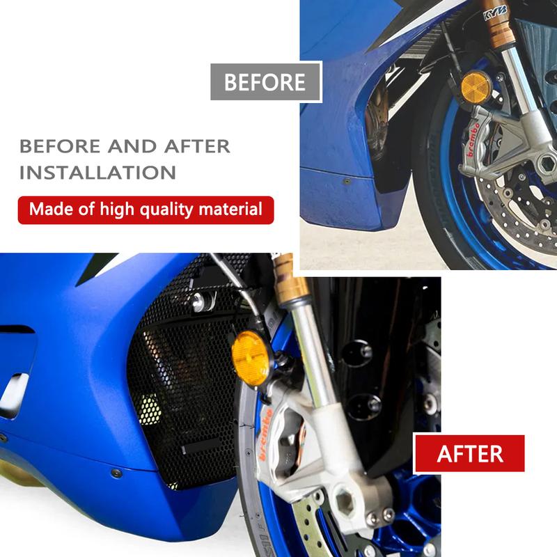 For Yamaha YZF-R9 YZFR9 YZF R9 2025 2026 New Motorcycle Exhaust Oil Upper Lower Radiator Grille Protection Cover Guard Net Part