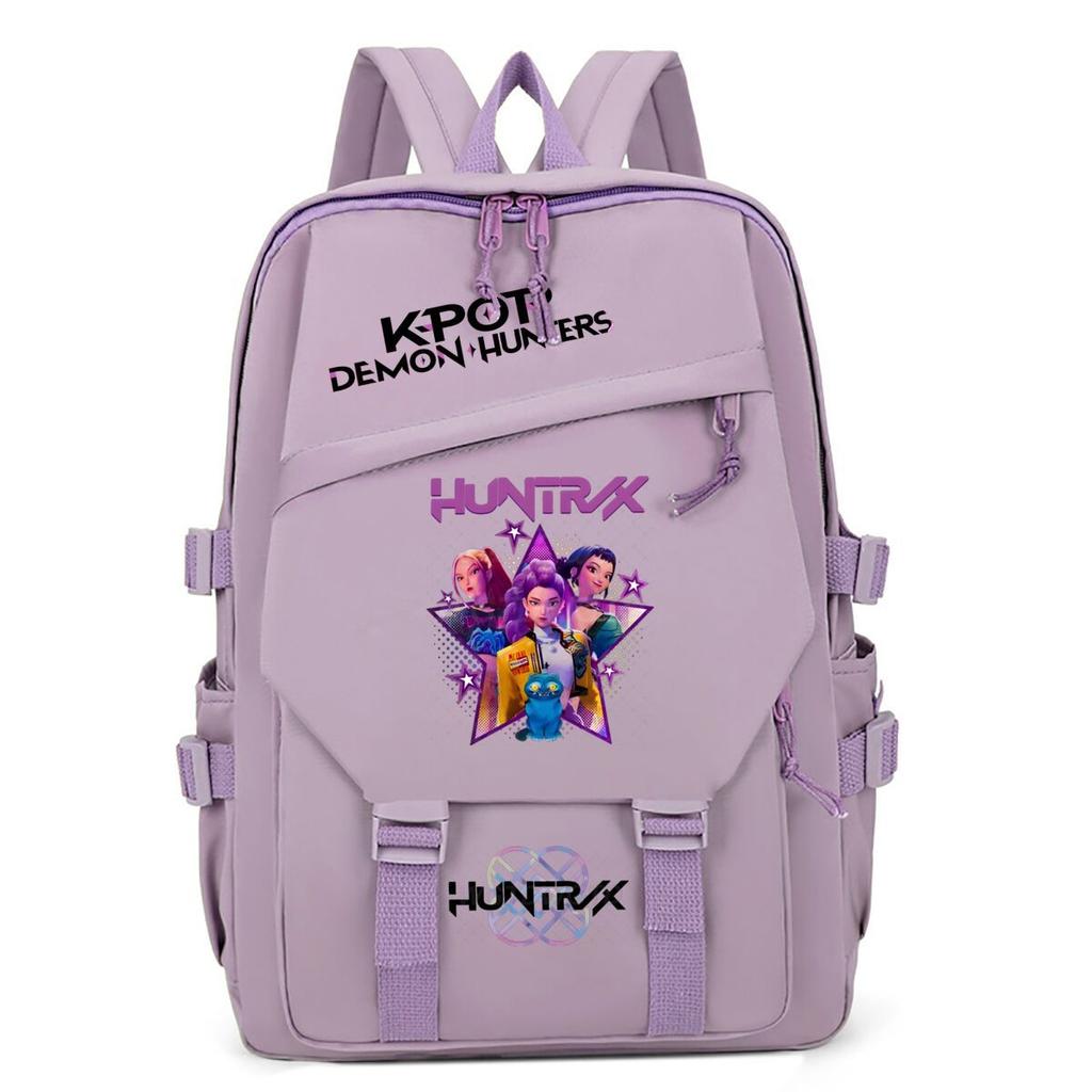Горячая Распродажа Demon Hunters KPop Demon Hunters Периферийный Рюкзак Большой Вместимости Студенческий Рюкзак