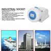 Industrial Connector Socket 32A 2P+E Surface Mounted IP67 Waterproof Socket Industrial Connector 220 - JA