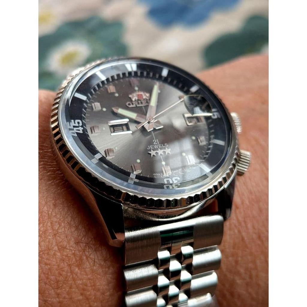 Used ORIENT KING-DIVER 21JEWELS Extremely Beautiful Item for Sale