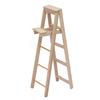 Unfinished Wood Miniature Step Ladder for Dollhouses Decoration and Handmade Craft Projects Dollhouses Display Accessories