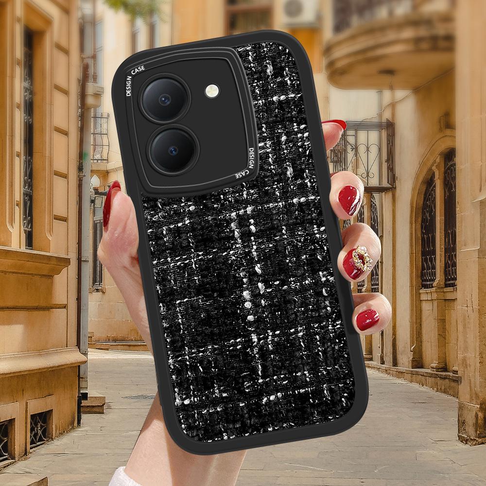 Роскошный тканевый задний чехол для телефона Infinix VIVO OPPO Reno Realme Huawei Nova Honor, мягкие чехлы для смартфонов