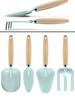 4 шт. металлические садовые инструменты с деревянной ручкой, пляжные игрушки, садовые инструменты для детей