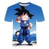 Летняя футболка Dragon Ball 2026 для детей, топ, футболка, аниме-фигурки, Сон Гоку