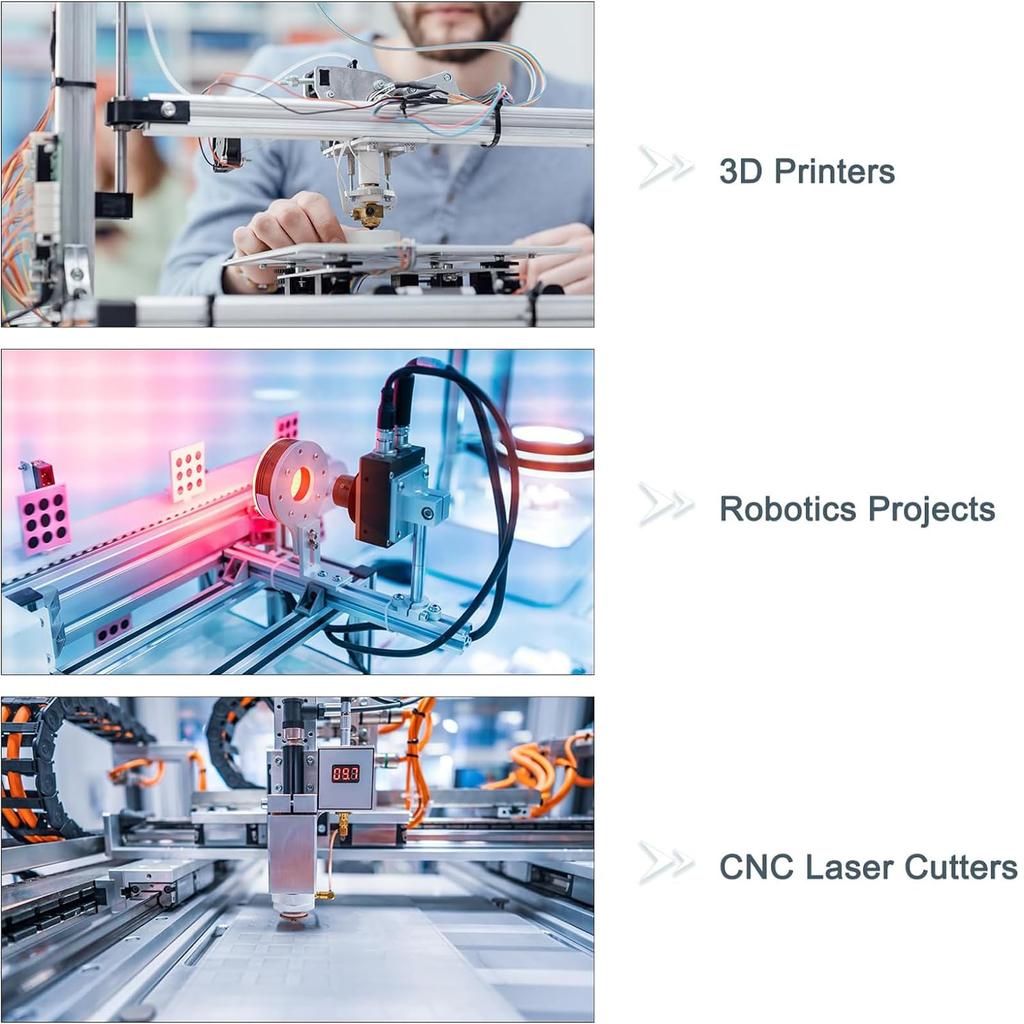 uxcell 2040 Aluminum Extruded Profile Corner Blacket 4 Hole L Shape Black Bracket Right Angle Joint Connector 4pcs