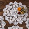 Decor Round Shape Lace Doily Coasters Cotton Napkin for Kitchen Table Embroidery Table Cloth