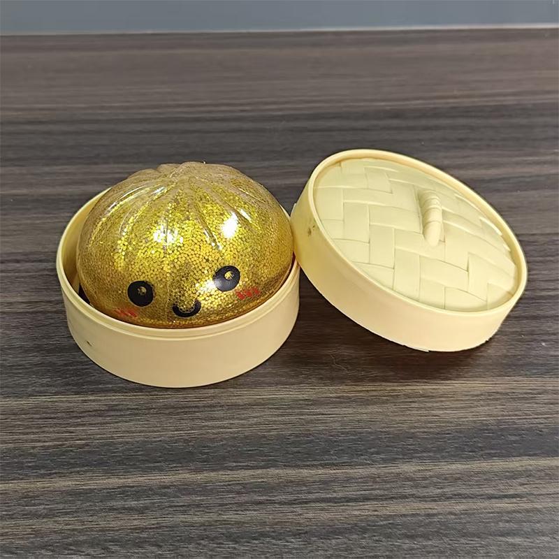 Светящийся пельмень Сквиши Игрушка Медленный отскок Мягкий Снятие стресса Фиджет Декор Дом Офис День Рождения Праздничный Подарок