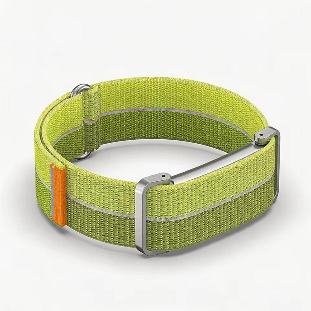 Advanced For Google Fitbit Air Nylon Watch Strap Metal Protective Case Ultra Thin Breathable Replacement Wrist Band