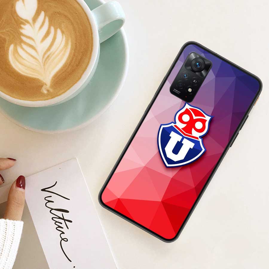 Fondo U. De Chile LOGO Phone Case For Redmi 14C 12 12C Note 14S 13 14 Pro Plus K80 Pro 10 10A 10C 9 9A 9C 9T 8 8A TPU Clear Cove