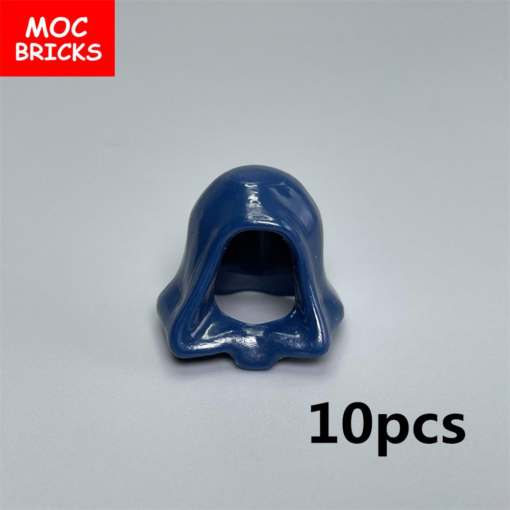 MOC Блоки Головной убор Капюшон Шлем Опущенный 4 см Тело Фигурки Аксессуар для ношения 30381 15428 Строительные кубики Игрушки Детские подарки
