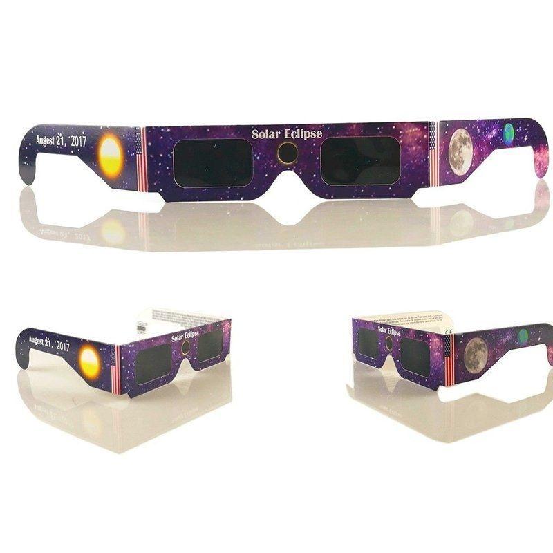 2024 Charming New Fashion Galaxy Edition Solar Eclipse Glasses ISO Standard Viewing Cool Tool Gifts