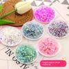 13 Colors Crystal Glue Sealer Slime DIY Decoration - 20g Shredded Candy Shell Paper