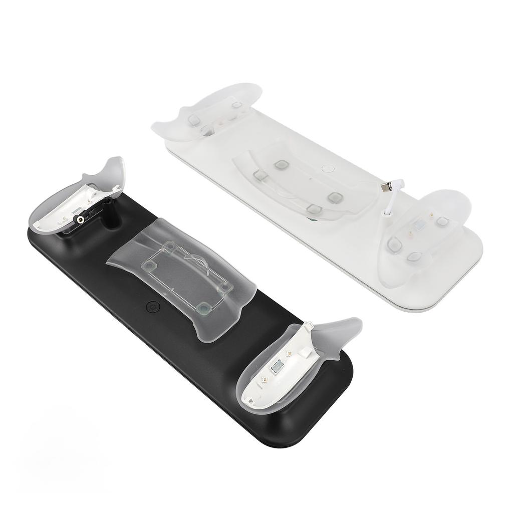 Зарядная станция для контроллера VR-гарнитуры с магнитными контактами и RGB-подсветкой