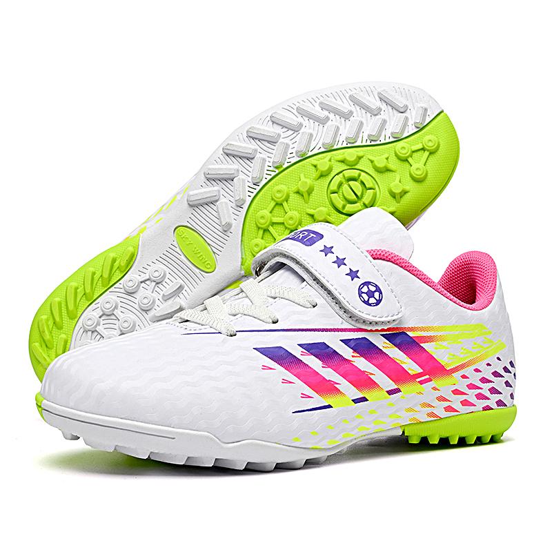 Футбольные бутсы для детей, футбольные бутсы для школы, бутсы для игры в траву, кроссовки для мальчиков и девочек, спортивная обувь для тренировок на открытом воздухе