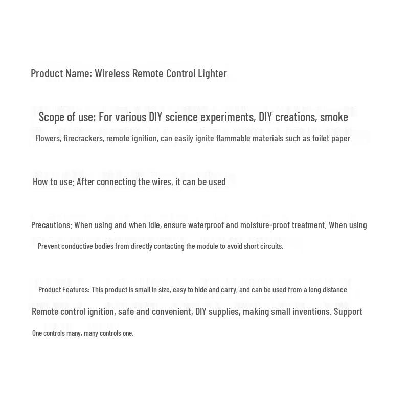 SPSR Wireless Remote Igniter