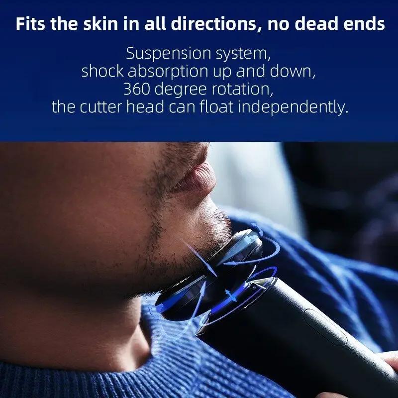 Xiaomi MIJIA Electric Shaver For Men S700 Whole Body Washing Electric Razor Trimmer Beard Rechargeable Men's Shaving Machine