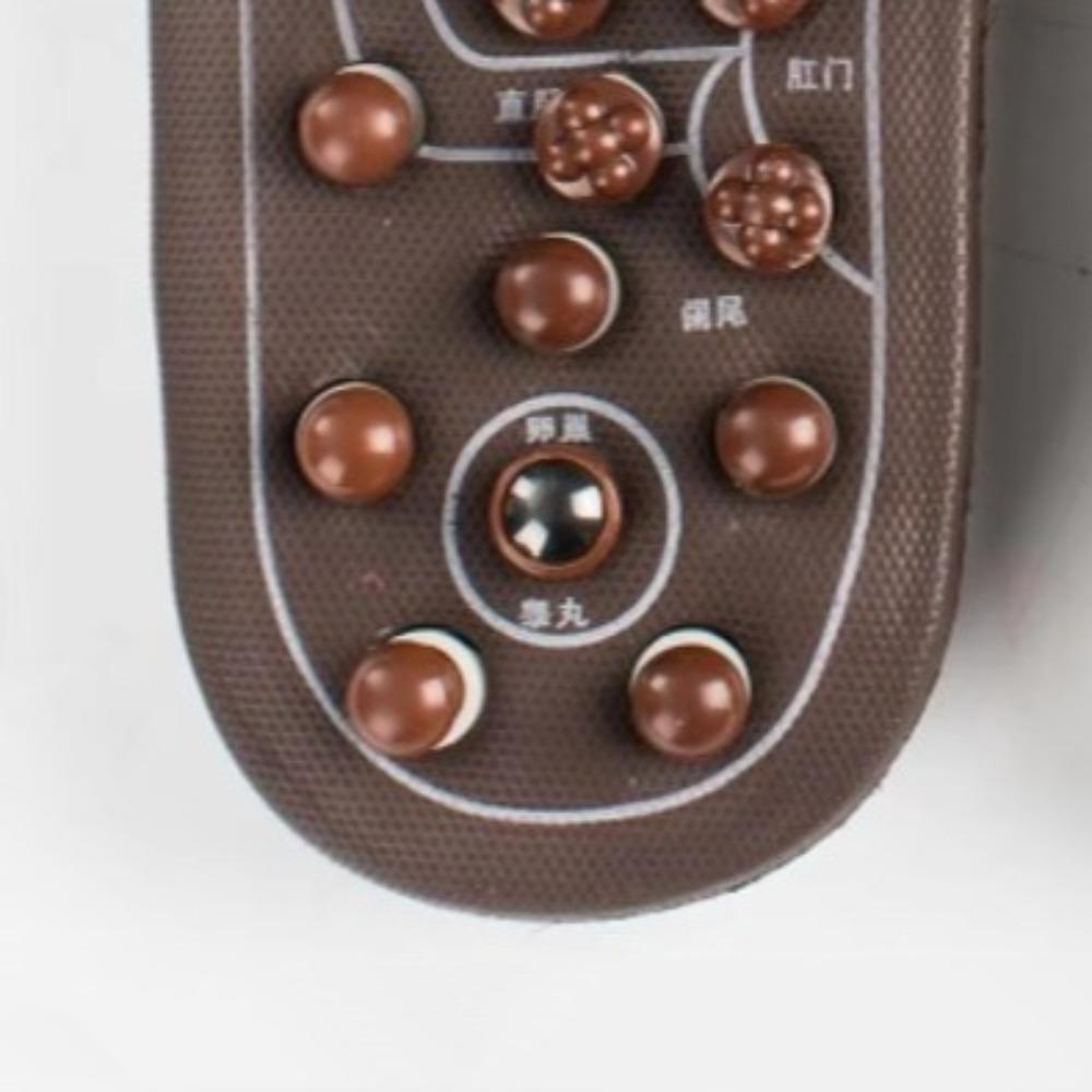 Тапочки для массажа с противоскользящим эффектом Магнитная обувь для массажа стоп Сандалии для рефлексотерапии Фасциит