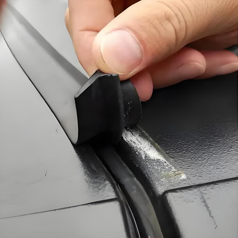 Rubber Car Windshield Seal Strip Roof Window Edge Seal Protector Strip for Jeep Wrangler JK JL 2007-2025 Exterior Accessories