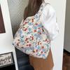 Floral Canvas Bag for Women New Trendy Tote Bag for Students In Class