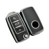 Soft TPU Car Remote Key Case Full Cover Holder For Volkswagen VW POLO Tiguan Passat B5 B6 B7 Golf EOS Scirocco Jetta MK6 Octavia