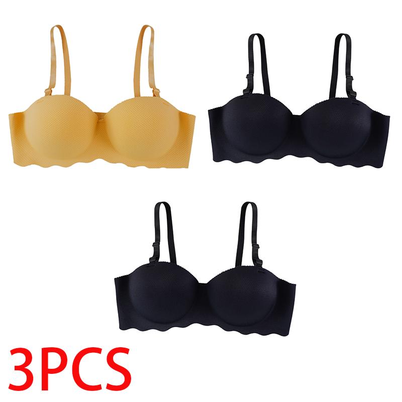 Женский дышащий бюстгальтер, летний бесшовный бюстгальтер, женское нижнее белье, сексуальный однотонный бюстгальтер Push Up, нижнее белье Bralette