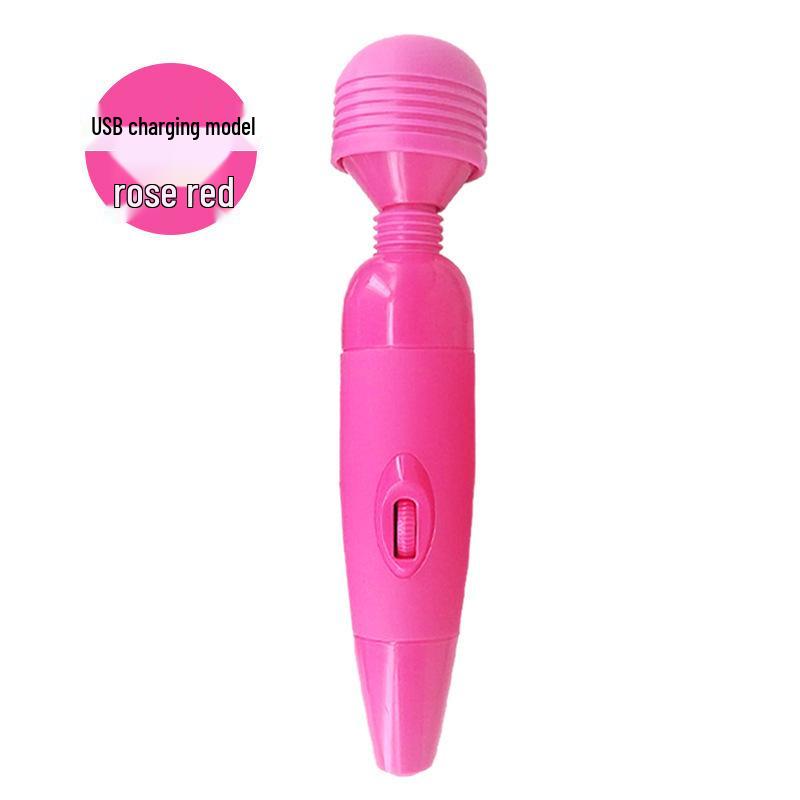 220V Plug-in Vibrating AV Stick: High-Power Female Masturbator and Massager