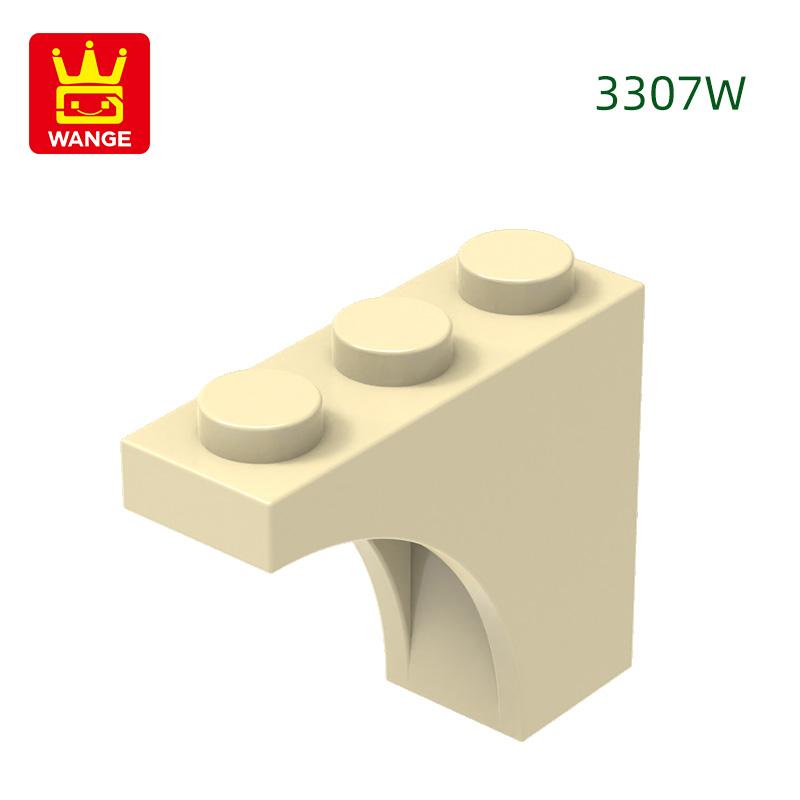 Нетоксичный 78 шт./лот 3307W Полуарка Строительный блок Аксессуары Moc Совместимые с Кирпичами DIY Детские игрушки Строительство Подарочная коробка