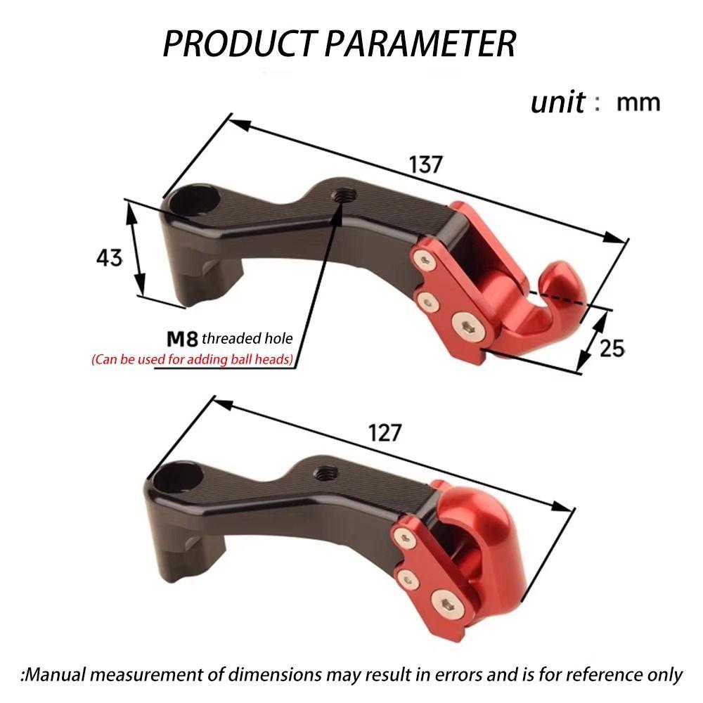 Universal Motorcycle Helmet Hook Convenient Storage Bag Holder Luggage Bag Hanger  Car Accessories