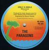 12-дюймовая пластинка PARAGONS  Only A Smile Discomix IPR2051 Island Records 1981 Великобритания Регги Ска Даб Б/у