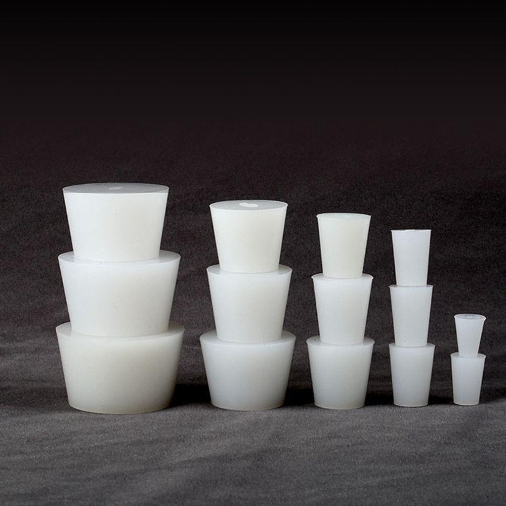 Силиконовая водопроводная труба, устойчивая к щелочам, коническая крышка для ферментера, силиконовая пробка для бутылки, пробка для пробирки