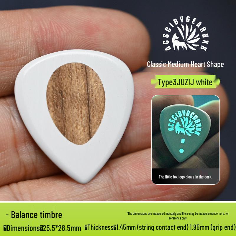 GEARXXX Nine-Tailed Fox Non-Slip Speed Pick for Folk/Electric Guitar & Bass.