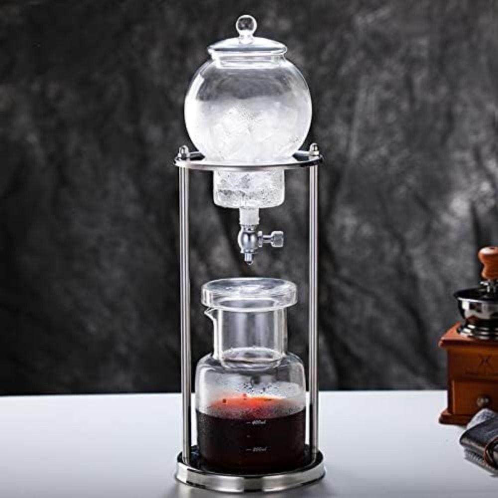 600ml Cold Brew Coffee Machine Borosilicate Glass Iced Coffee Brewer Drip Coffee Pot Kitchen