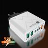PD25W 3USB 3PD55W Fast Charger, 6-Port Mobile Charger with QC3.0, Multi-Standard Fast Charging Adapter
