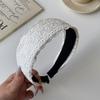 Новые кружевные повязки на голову с оборками для женщин, милые модные повязки для девочек, обруч для волос, женские аксессуары для волос, головной убор, головной убор