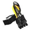 Кабель-переходник с 6-контактного на 8-контактный PCI-E питание для видеокарты