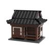 Gobricks MOC Традиционный корейский дом Строительные блоки Уличный дом Кирпичи Городской вид улицы Образовательные игрушки Для ребенка Подарок на день рождения
