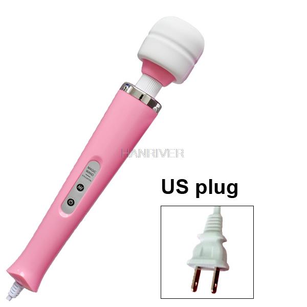 Новый 10-скоростной массажер Magic Wand, большой массажный волшебный жезл, AV-вибраторы, сексуальный вибратор для клитора, секс-игрушки для женщин 32 *